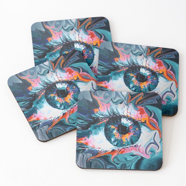 Item preview, Blue Eye Abstract Art designed and sold by Vavilonskaya.