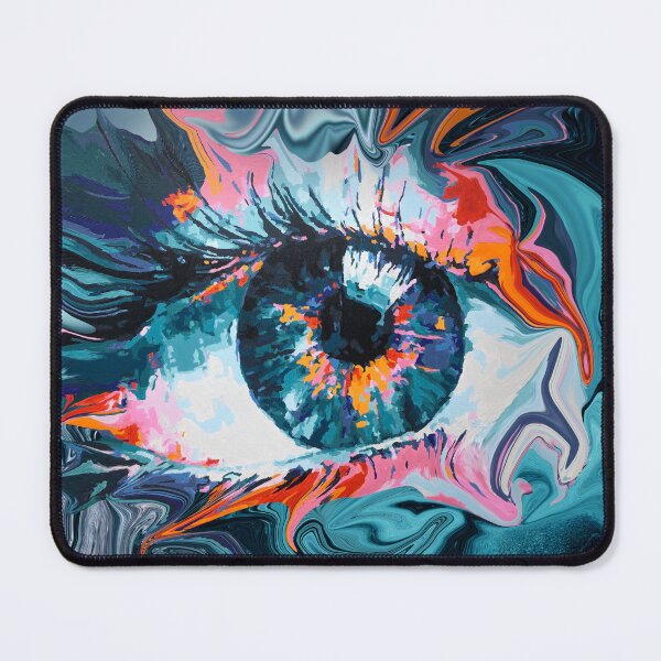 Item preview, Blue Eye Abstract Art designed and sold by Vavilonskaya.