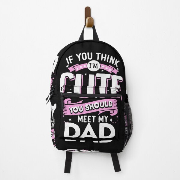 Item preview, If You Think Im Cute You Should See My Dad T-Shirt designed and sold by evgenijs.