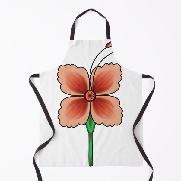 Item preview, Orange hibiscus traditional floral artwork  designed and sold by Shailendra  Singh.