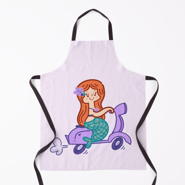 Item preview, Scooter Mermaid designed and sold by fluffymafi.