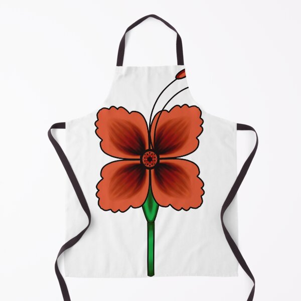 Item preview, Red hibiscus traditional floral artwork  designed and sold by Shailendra  Singh.