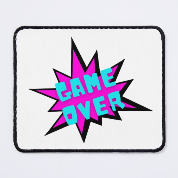 Item preview, Game Over Comic Book Explosion designed and sold by LMoonDesigns.