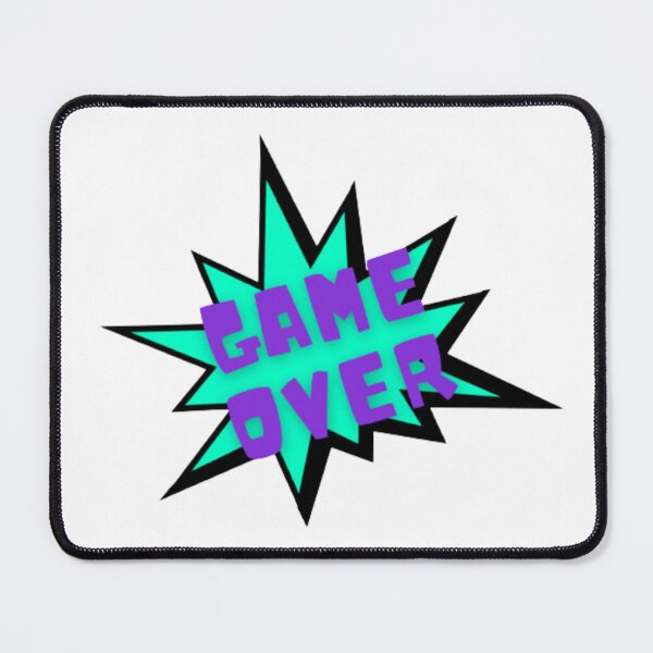 Item preview, Game Over Comic Book Explosion designed and sold by LMoonDesigns.