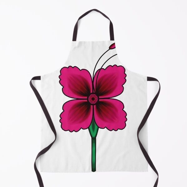 Item preview, Pink hibiscus traditional floral artwork designed and sold by Shailendra Singh.