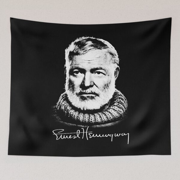 Item preview, Lover Gifts Ernest Hemingway Gift For Fan designed and sold by Aminalarkin.