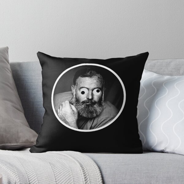 Item preview, Men Women Googly Eyed Ernest Hemingway Gift For Everyone designed and sold by Aminalarkin.