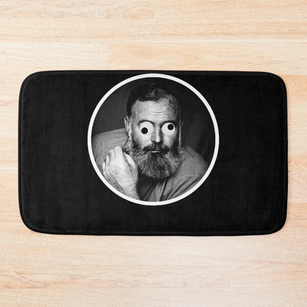 Item preview, Men Women Googly Eyed Ernest Hemingway Gift For Everyone designed and sold by Aminalarkin.