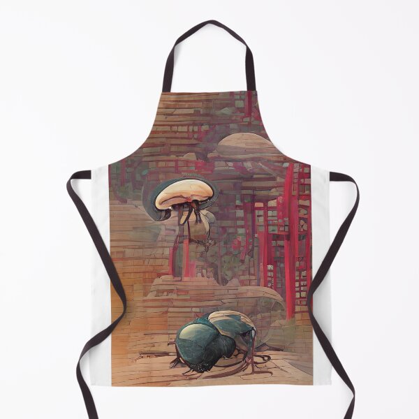 Item preview, Dung Beetle in front of Mushroom designed and sold by AWKDIV.