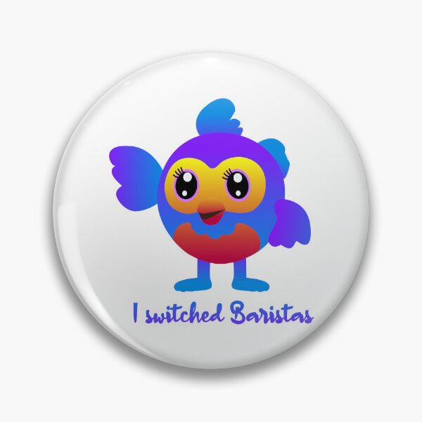 Item preview, I Switched Baristas Meme Cool Bird art designed and sold by Raju-Creative.