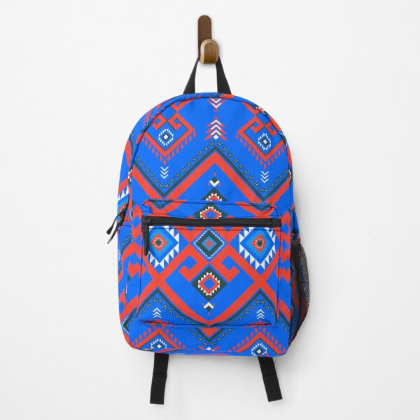 Item preview, Batik Pattern / Ethnic pattern Seamless Blue Red designed and sold by RisaArt22.