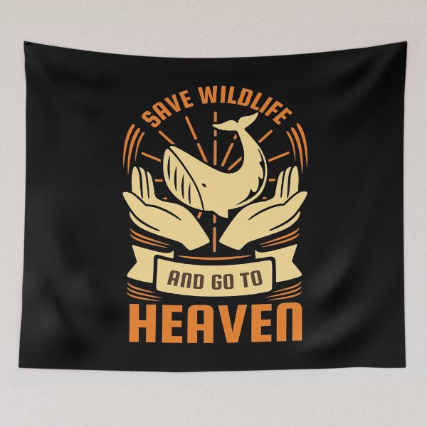 Item preview, Earth Day, Save Wildlife And Go To Heaven designed and sold by Fabvity.