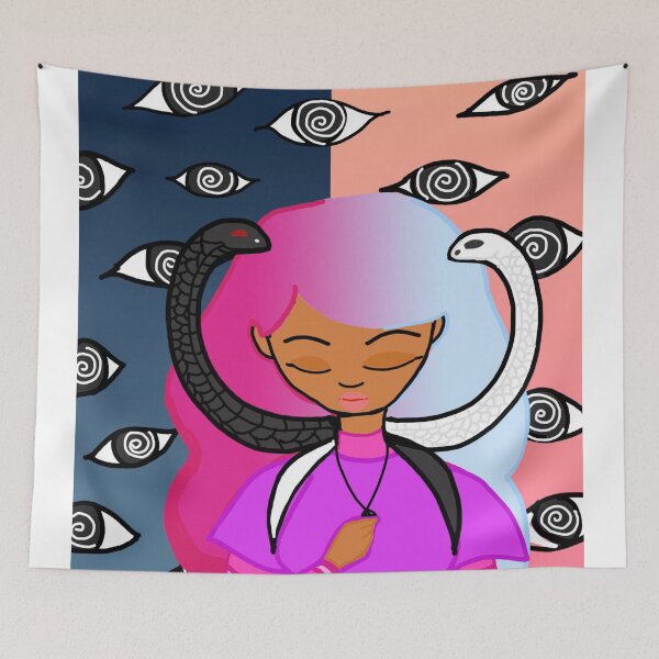 Item preview, Two Snakes In Your Ear  designed and sold by B8Artwork.