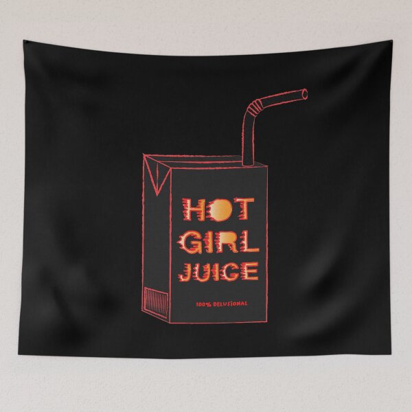 Item preview, Hot Girl Juice 100% Delusional Flames designed and sold by LemonCinammon.