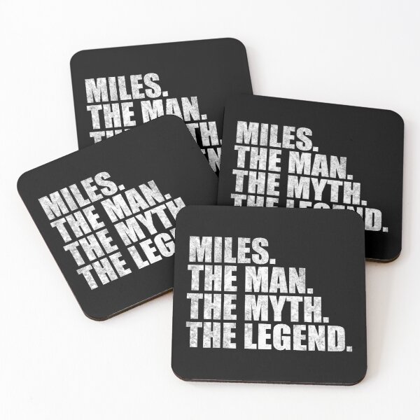 Item preview, Miles Name Miles The Man The Myth The legend designed and sold by Teelogic.