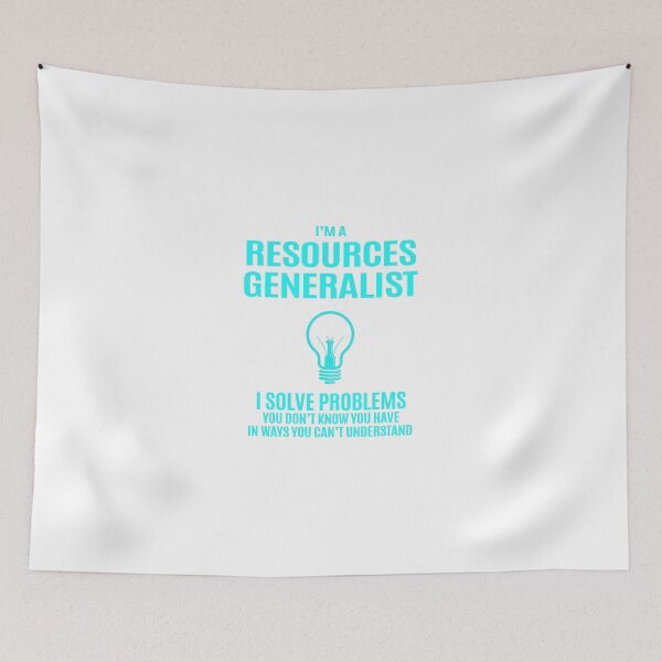 Item preview, Resources Generalist - I Solve Problems Job Gift designed and sold by melissaval2.