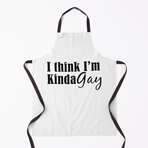 Item preview, I Think I'm kinda gay - gay pride designed and sold by yoshra.