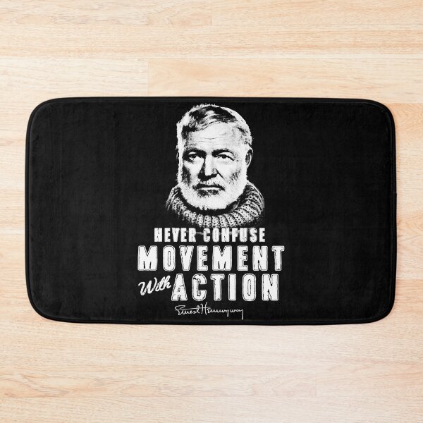 Item preview, Music Vintage Ernest Hemingway Never Confuse Funny Graphic Gifts designed and sold by Aminalarkin.