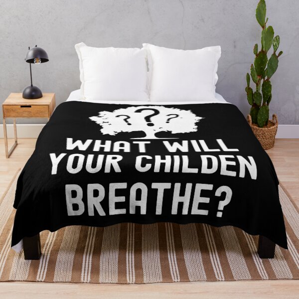Item preview, Earth Day, What Will Your Children Breathe Nature designed and sold by Fabvity.