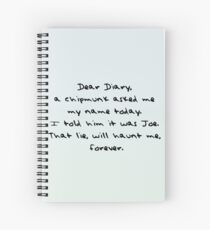 Dear Diary - The Vampire Diaries Spiral Notebook