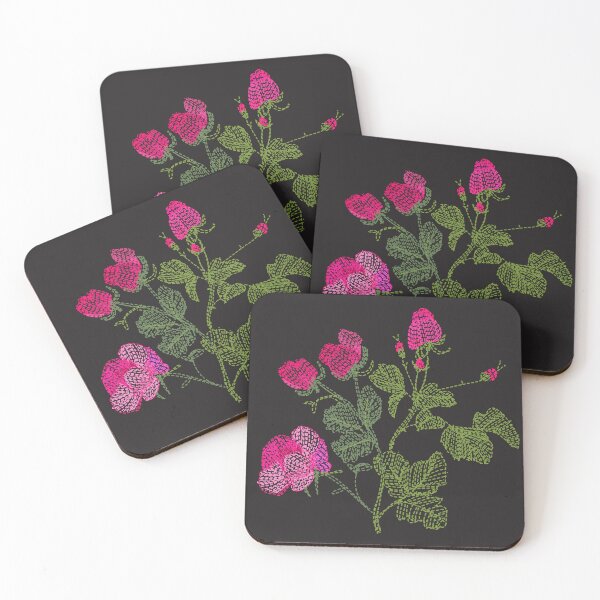 Item preview, Rose Flowers Embroidery designed and sold by Thepsonthi.