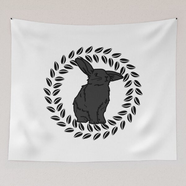 Item preview, Bunnies in Black designed and sold by Jessica Gilbertson.