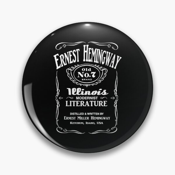 Item preview, Needed Gifts Ernest Hemingway Cute Graphic Gift designed and sold by Aminalarkin.