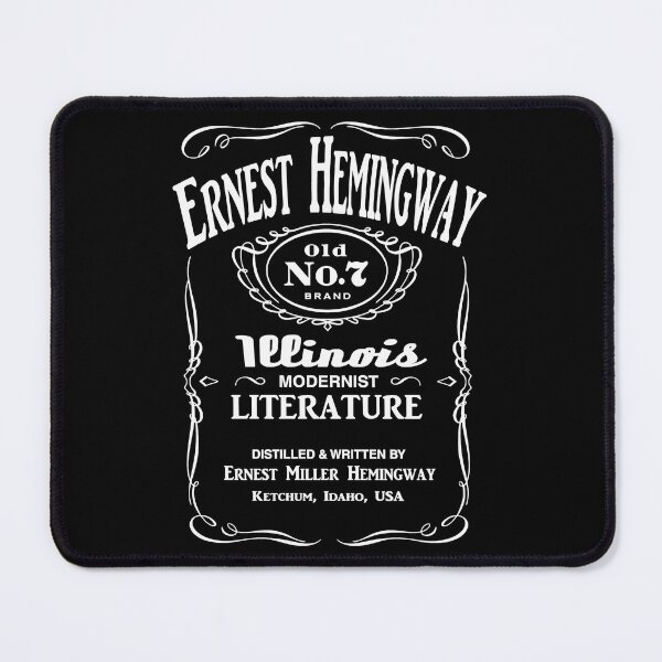 Item preview, Needed Gifts Ernest Hemingway Cute Graphic Gift designed and sold by Aminalarkin.