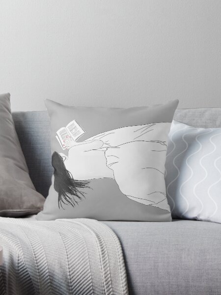 Beauty in Bed - ohne Schriftzug Dekokissen