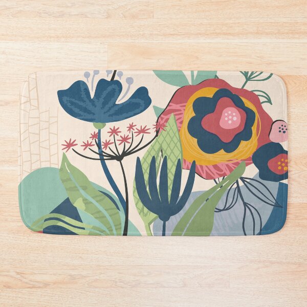 Item preview, Abstract Colourful Flowers 15 designed and sold by simplydesignart.