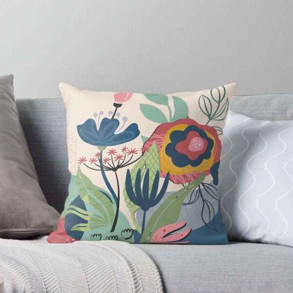 Item preview, Abstract Colourful Flowers 15 designed and sold by simplydesignart.