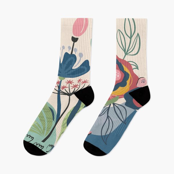 Item preview, Abstract Colourful Flowers 15 designed and sold by simplydesignart.