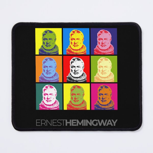 Item preview, Reveal The Secret Ernest Hemingway Pop-Art Poster Gifts For Movie Fans designed and sold by Aminalarkin.