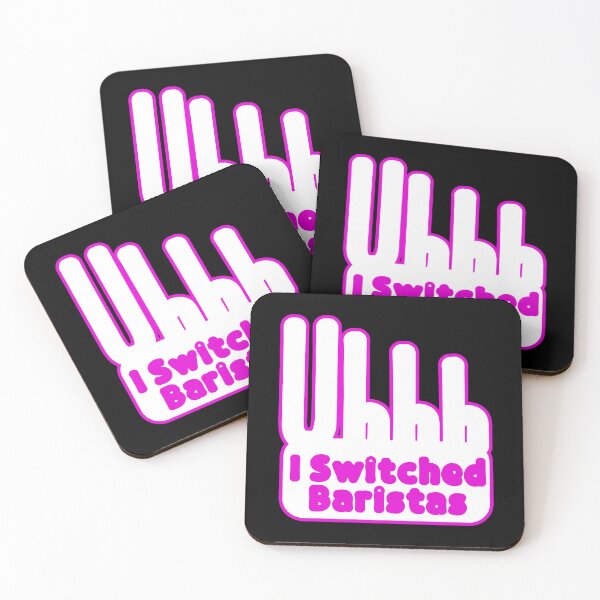 Item preview, Uhhh I switched Baristas Cool Sticker designed and sold by Raju-Creative.