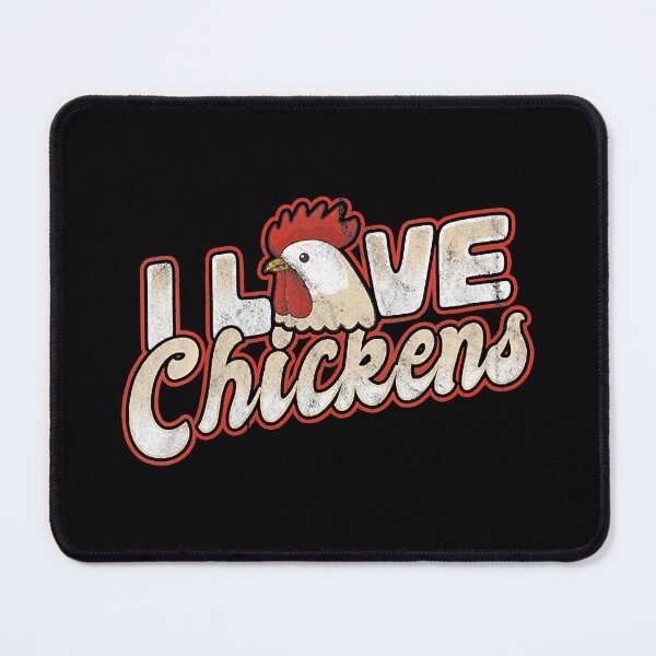 Item preview, I Love Chickens Funny Chicken Flock Egg Hen Farmer Grower Backyard designed and sold by davetmccall.