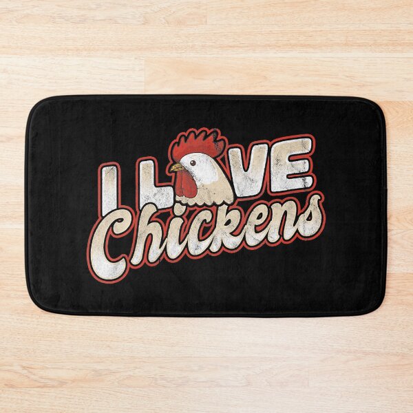 Item preview, I Love Chickens Funny Chicken Flock Egg Hen Farmer Grower Backyard designed and sold by davetmccall.