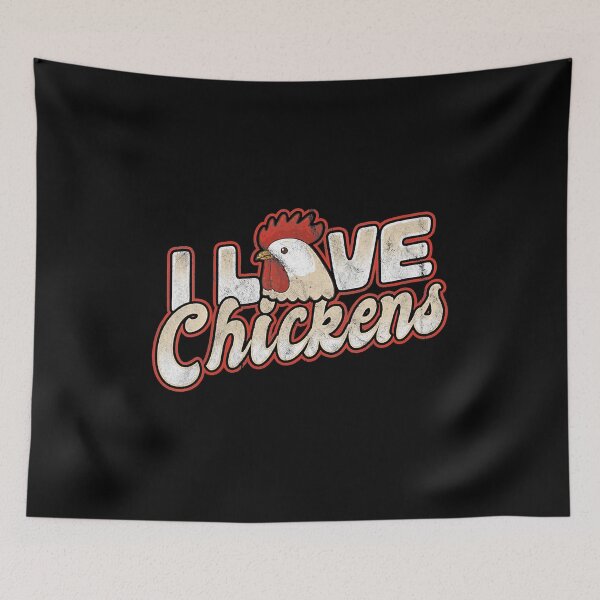 Item preview, I Love Chickens Funny Chicken Flock Egg Hen Farmer Grower Backyard designed and sold by davetmccall.