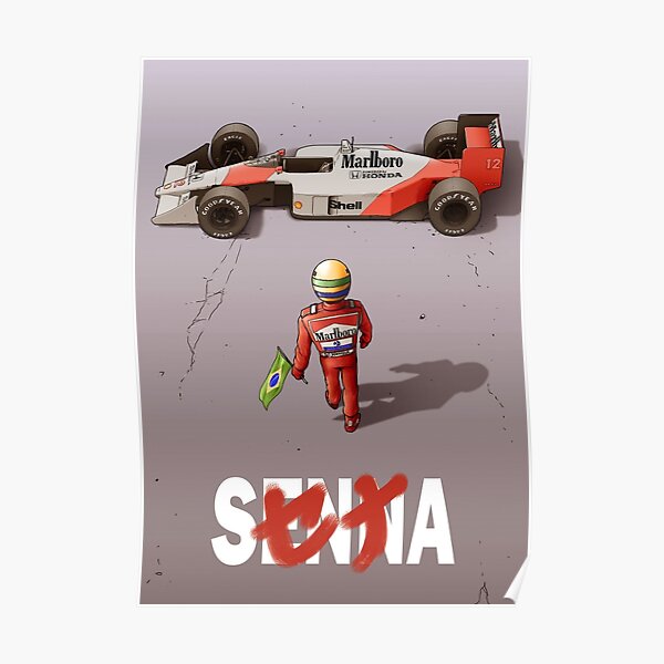 Conception Ayrton Senna Poster