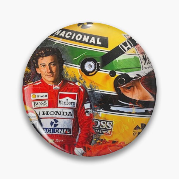 Item preview, Fun art Ayrton Senna   designed and sold by AthaliaErma.