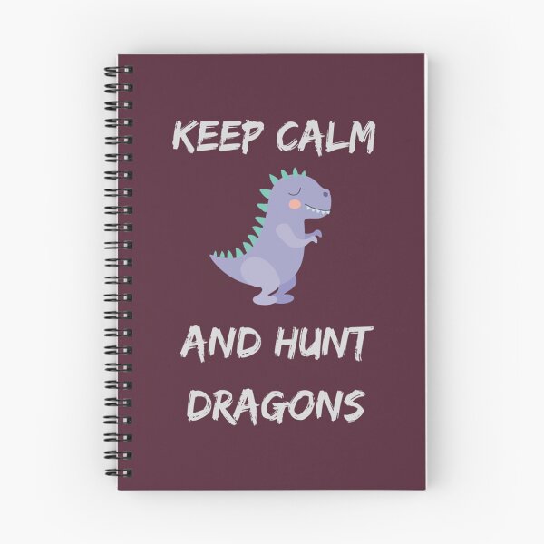 Item preview, Keep calm and hunt dragons                           designed and sold by HarrisJoseph.