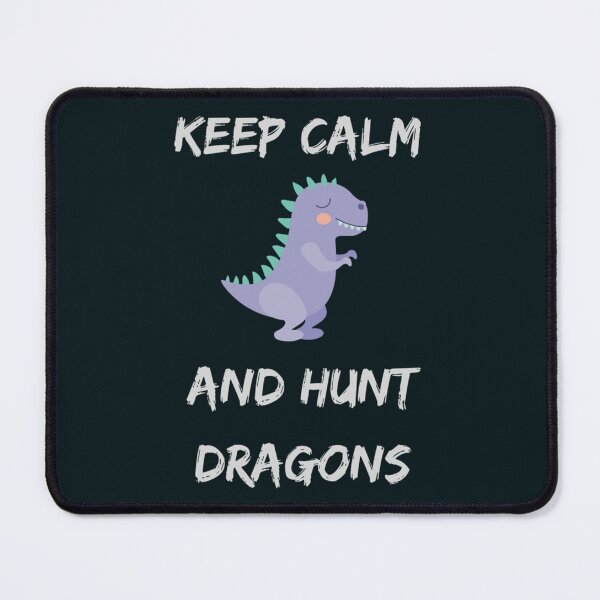 Item preview, Keep calm and hunt dragons designed and sold by HarrisJoseph.