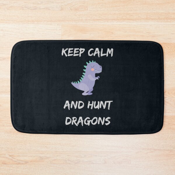 Item preview, Keep calm and hunt dragons                           designed and sold by HarrisJoseph.