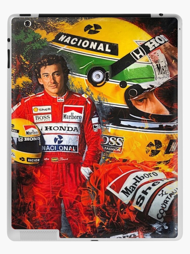 Fun art Ayrton Senna  iPad Case & Skin for Sale by AthaliaErma