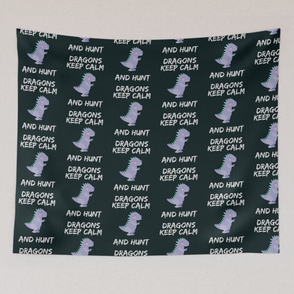 Item preview, Keep calm and hunt dragons                           designed and sold by HarrisJoseph.