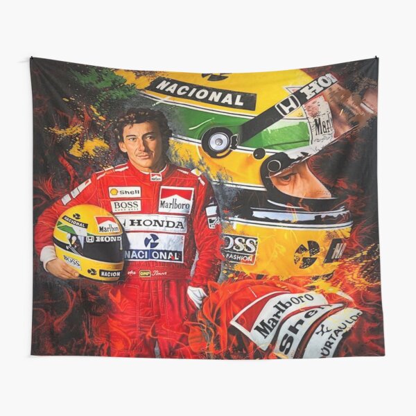 Fun art Ayrton Senna Tapestry