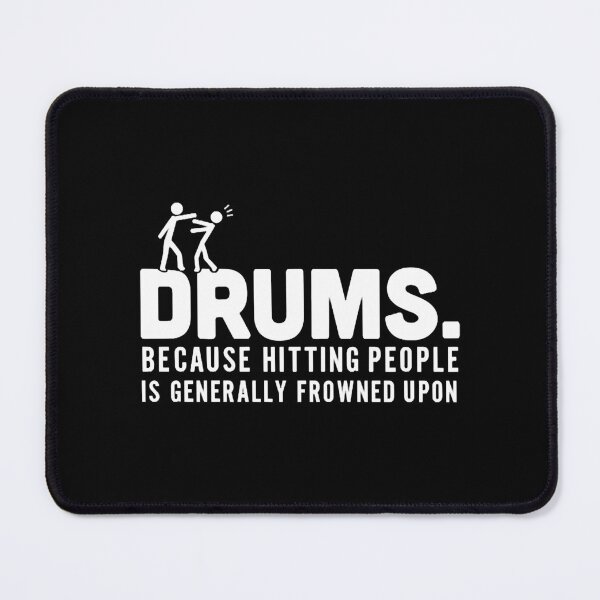 Item preview, Drummer Drums Hitting People Cotton Percussion Gif designed and sold by AntoniAlmira.