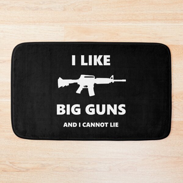 Item preview, I Like Big Guns and I Cannot Lie Pro-Gun Funny  designed and sold by AntoniAlmira.