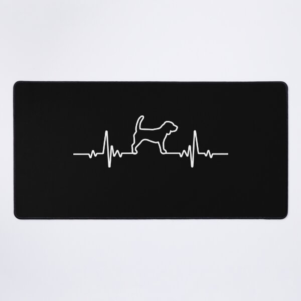 Item preview, Minimalist Heartbeat Beagle designed and sold by More Cute Dogs.