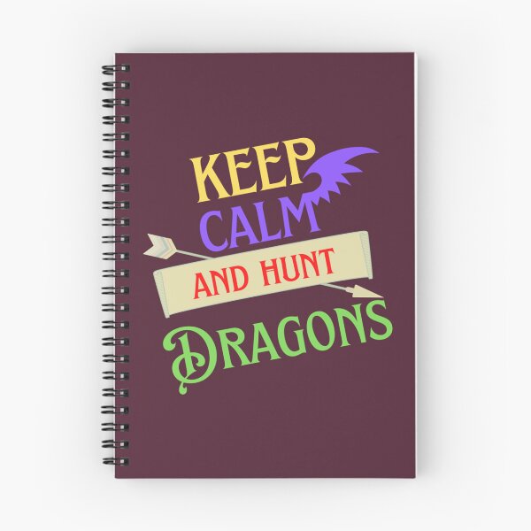 Item preview, Dragon Hunters Just Keep Calm And Hunt Dragons                       designed and sold by HarrisJoseph.