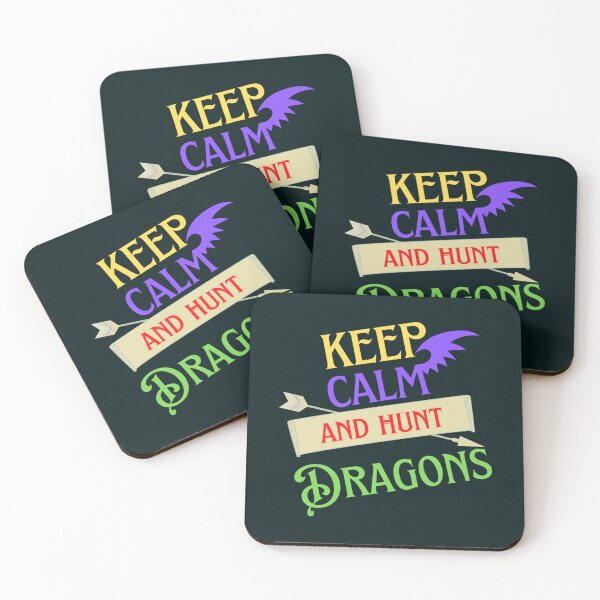 Item preview, Dragon Hunters Just Keep Calm And Hunt Dragons                       designed and sold by HarrisJoseph.